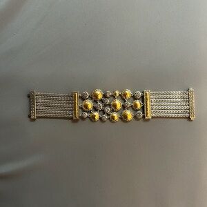 Vintage John Hardy 22K Gold & Sterling Silver Bracelet